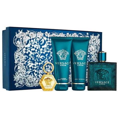 versace eros aftershave gift set